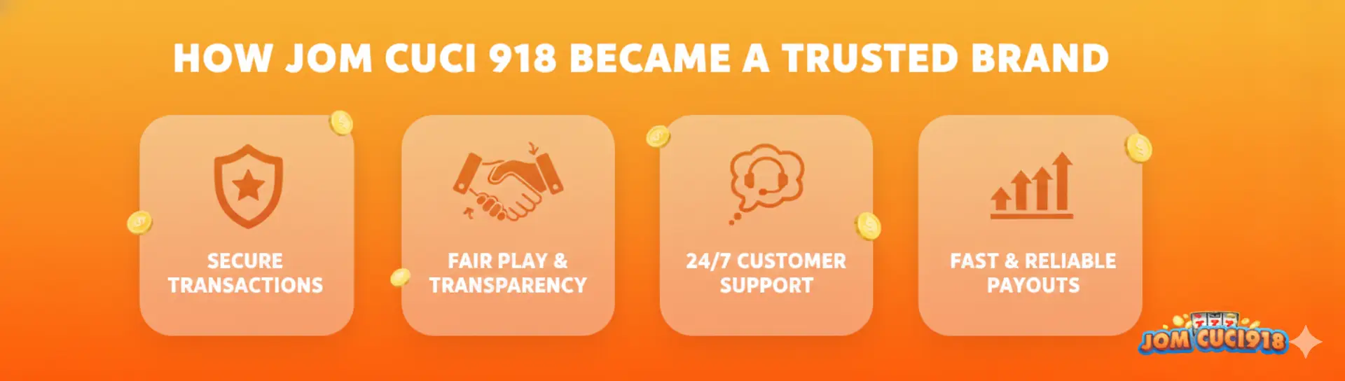 How Jomcuci918 Became a Trusted Brand 1 key elements of Jomcuci918 become a trusted casino